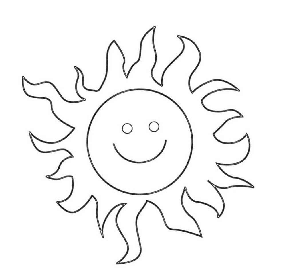 Солнце легкий рисунок. Солнце рисунок. Солнце карандашом. Солнышко картинка раскраска. Солнце картинка для детей раскраска.