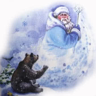 Заяц, косач, медведь и Дед Мороз - Бианки В.В.