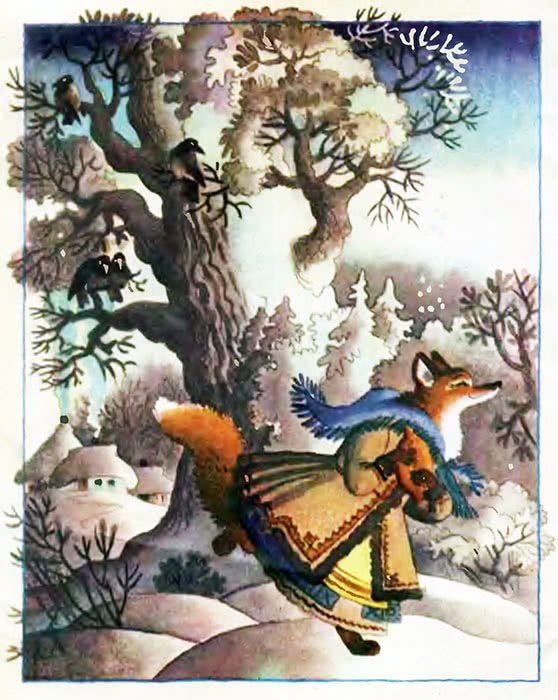 Лисичка-сестричка и волк-панибрат - украинская народная сказка