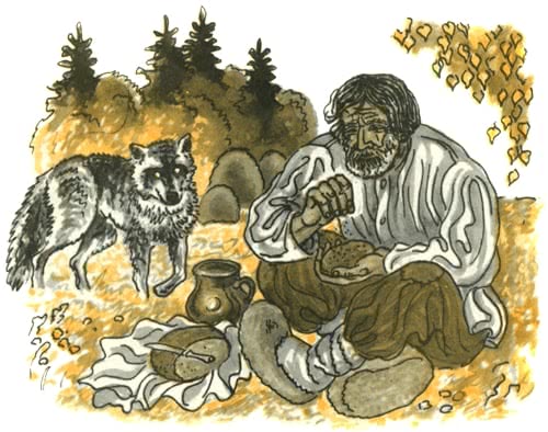 Лёгкий хлеб - белорусская народная сказка