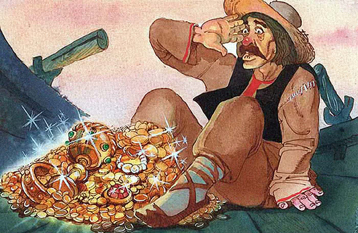 Жадный богатей - белорусская народная сказка
