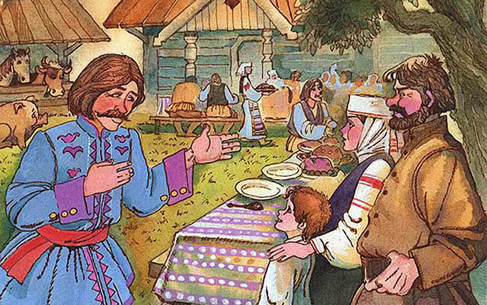Жадный богатей - белорусская народная сказка